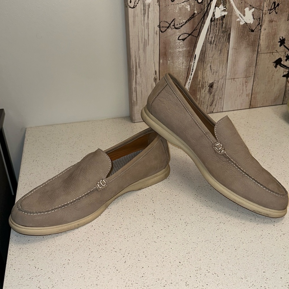 Johnnie-O Men’s Taupe Loafers